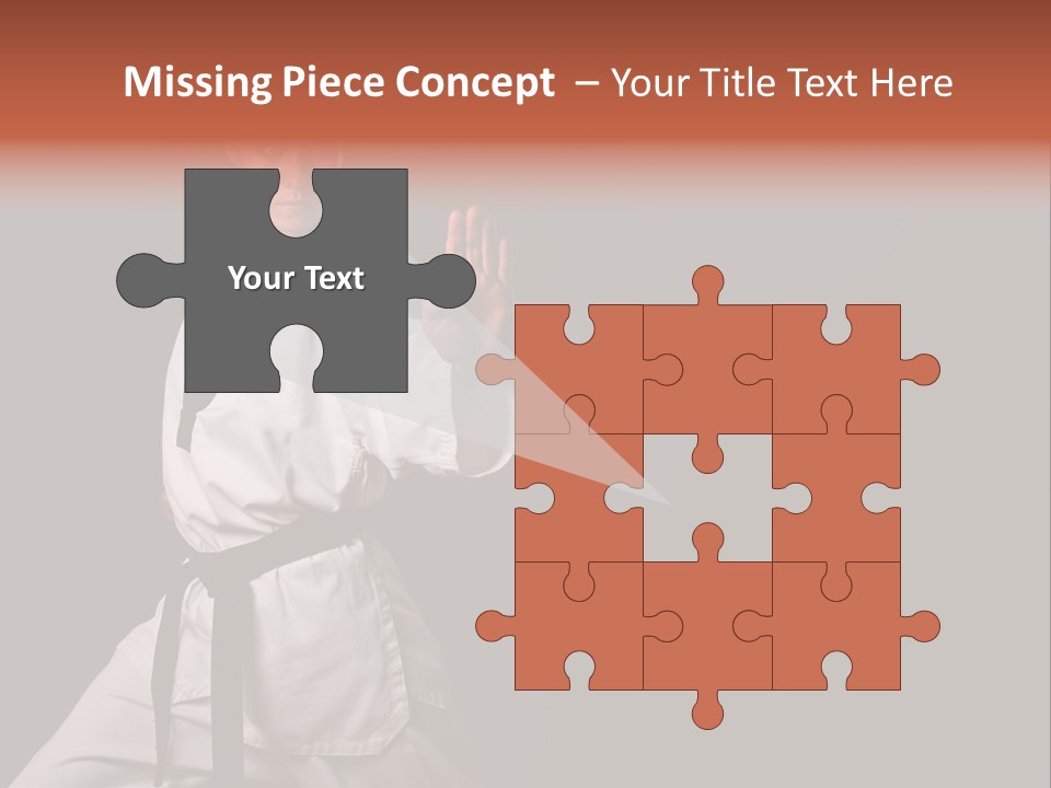 Taekwondo Master PowerPoint Template