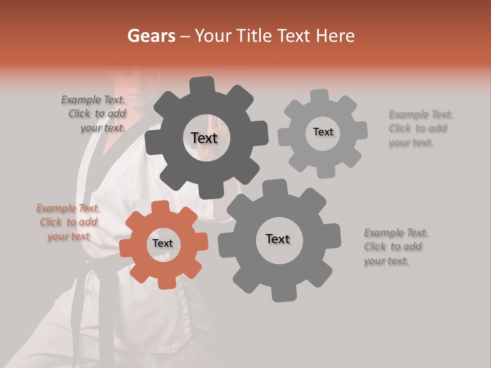 Taekwondo Master PowerPoint Template