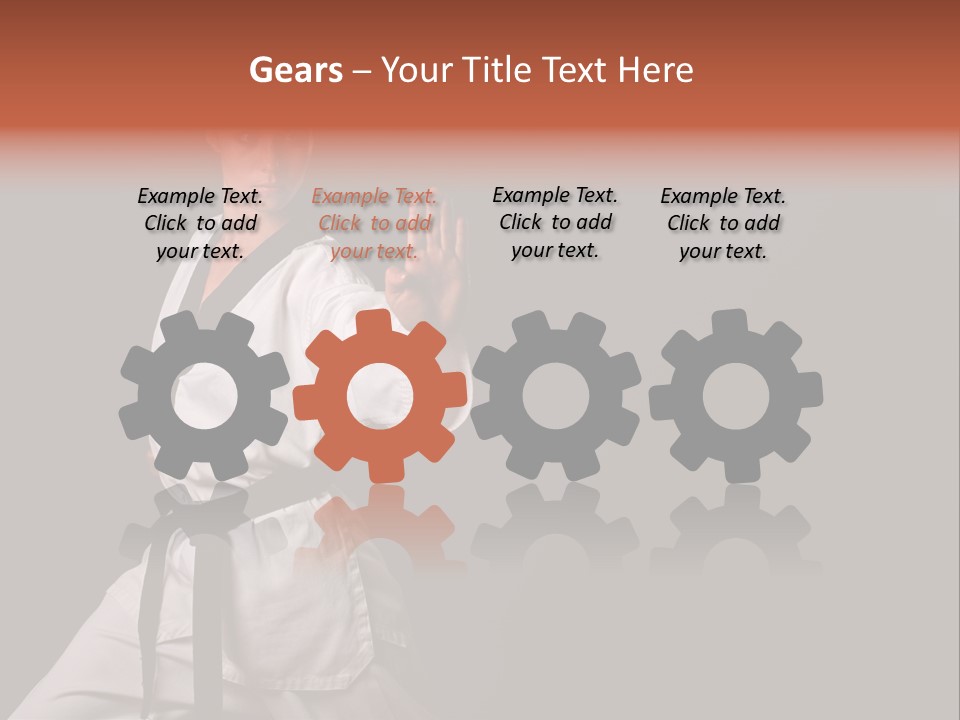 Taekwondo Master PowerPoint Template