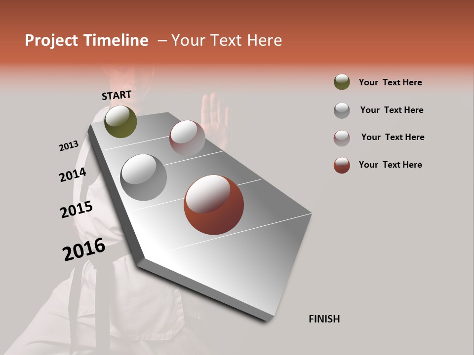 Taekwondo Master PowerPoint Template
