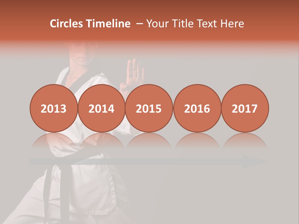 Taekwondo Master PowerPoint Template