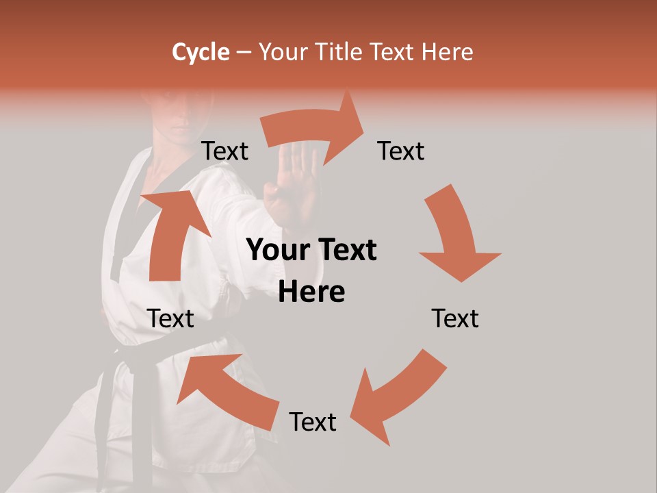 Taekwondo Master PowerPoint Template