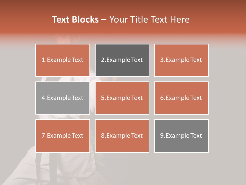 Taekwondo Master PowerPoint Template