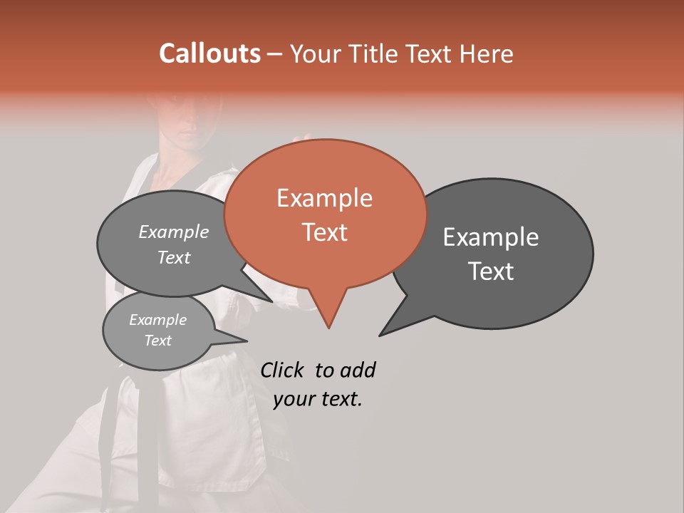 Taekwondo Master PowerPoint Template