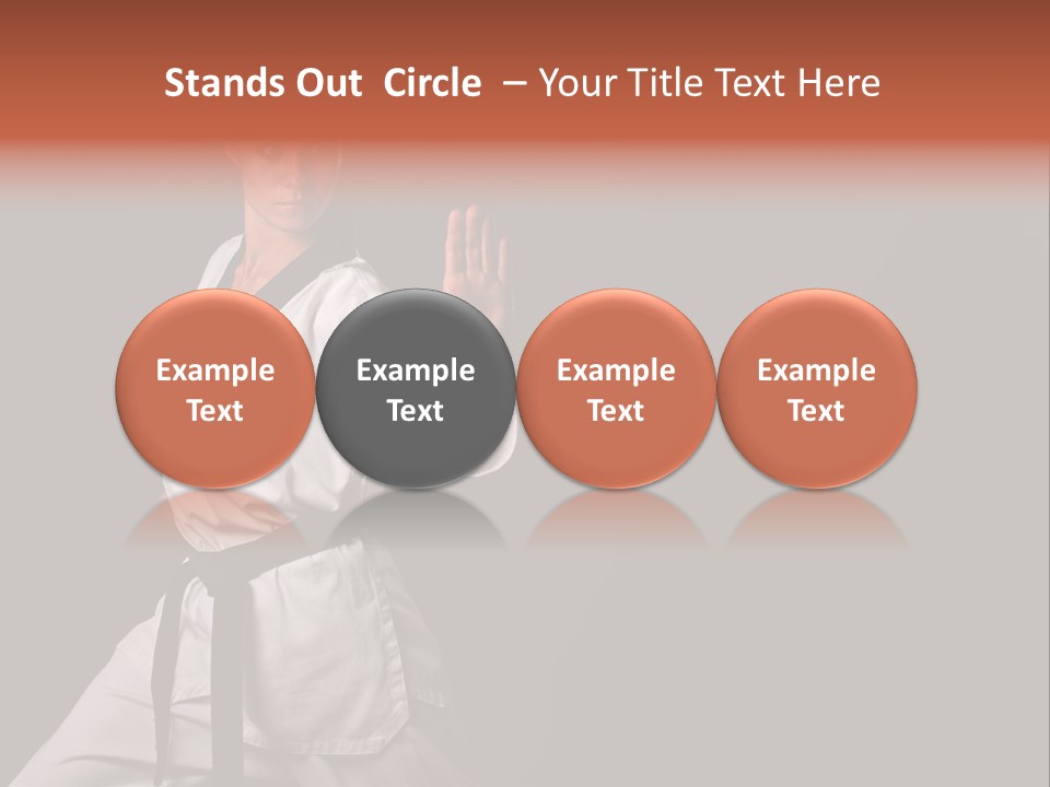 Taekwondo Master PowerPoint Template
