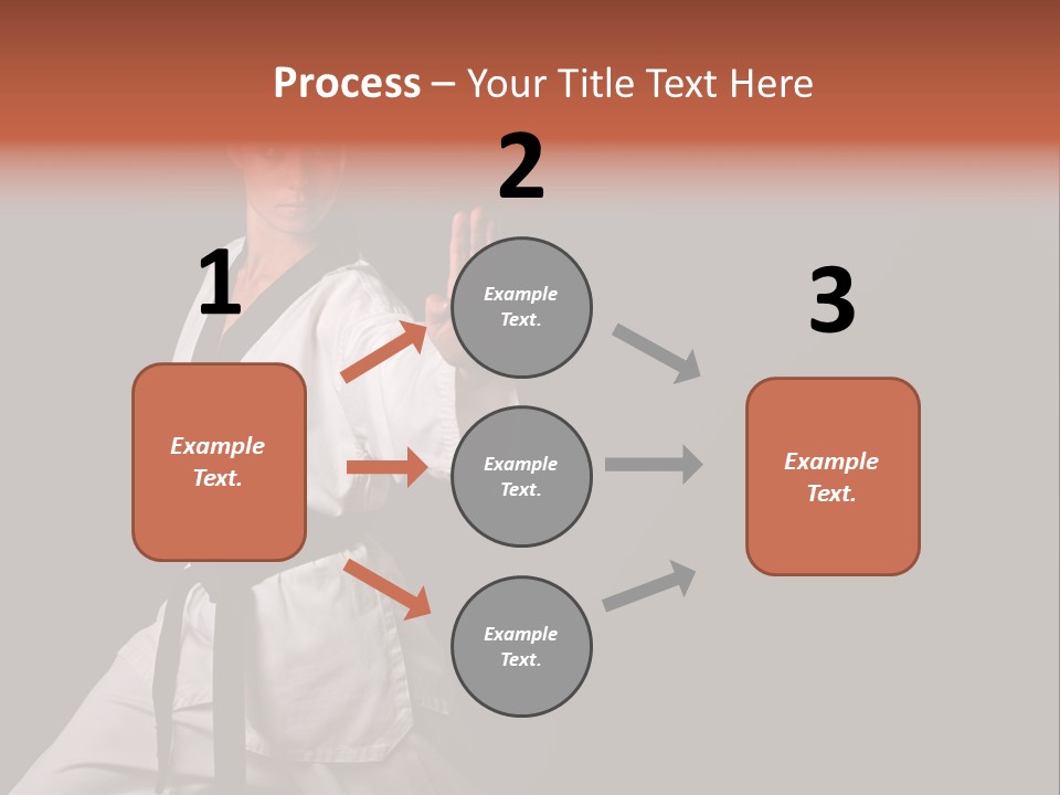Taekwondo Master PowerPoint Template
