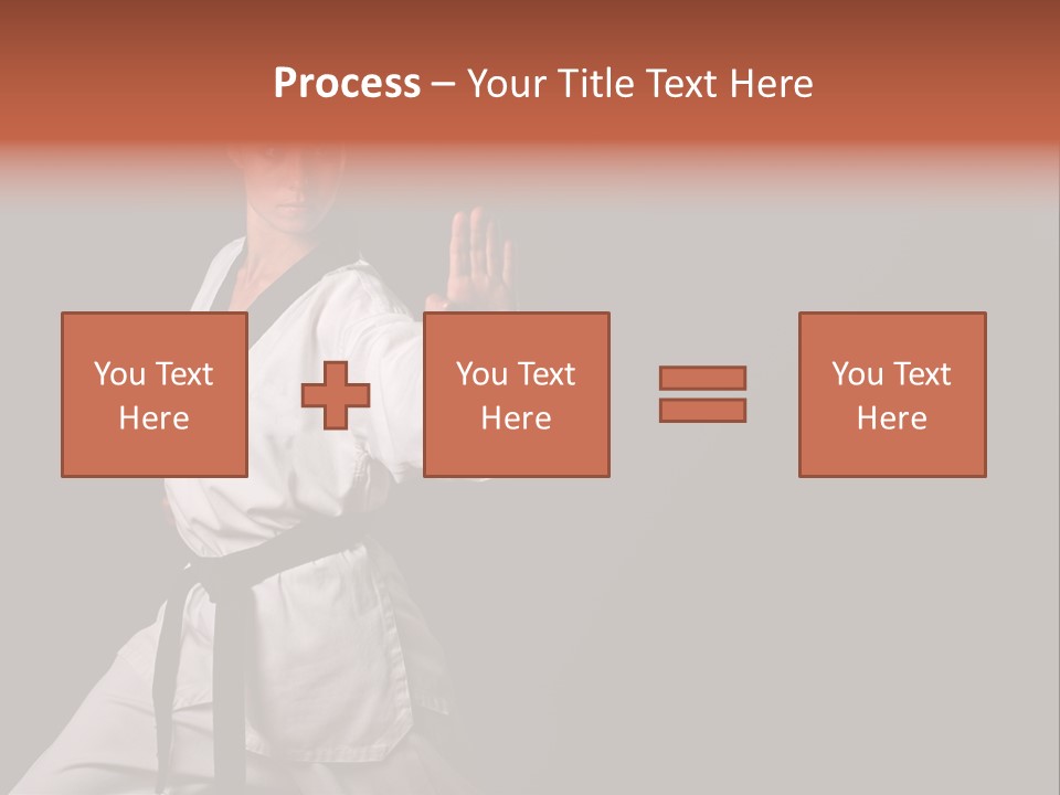 Taekwondo Master PowerPoint Template