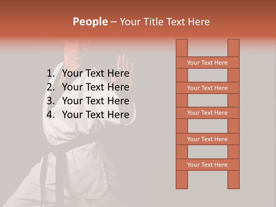 Taekwondo Master PowerPoint Template