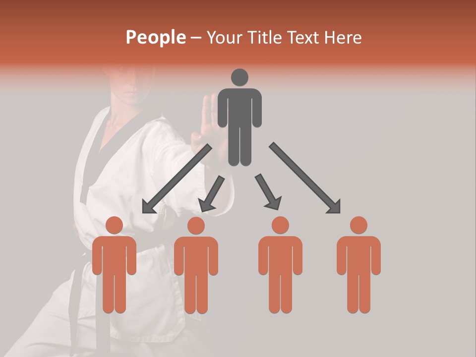Taekwondo Master PowerPoint Template