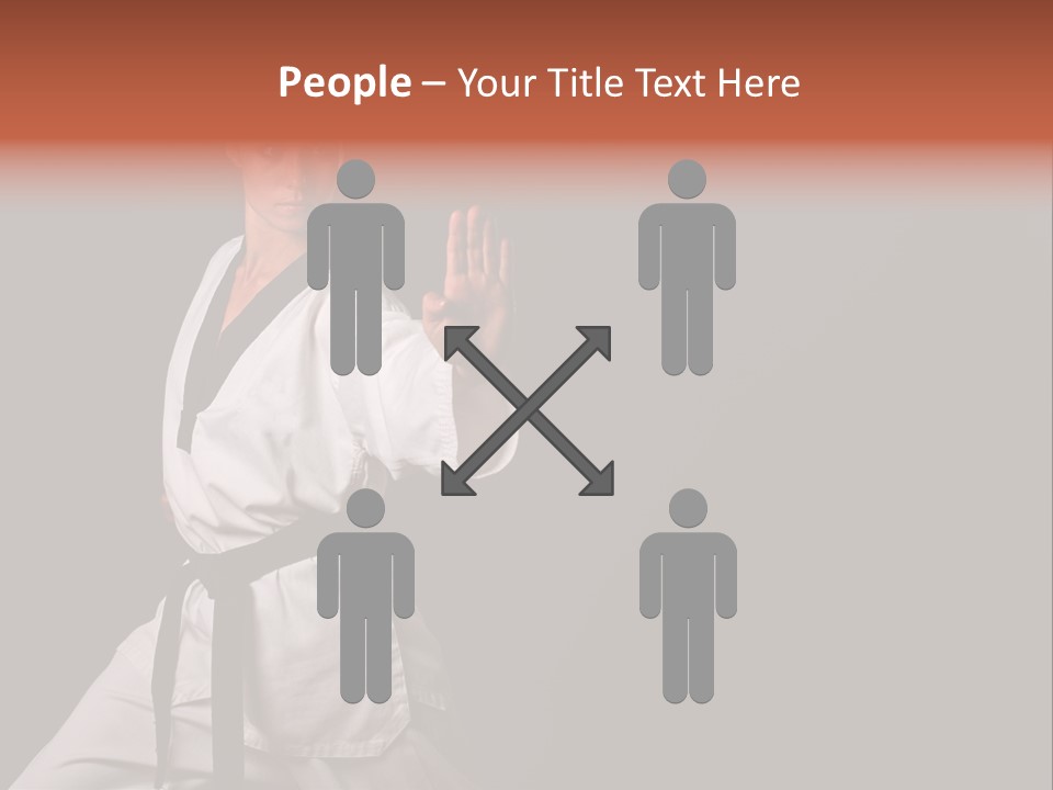 Taekwondo Master PowerPoint Template