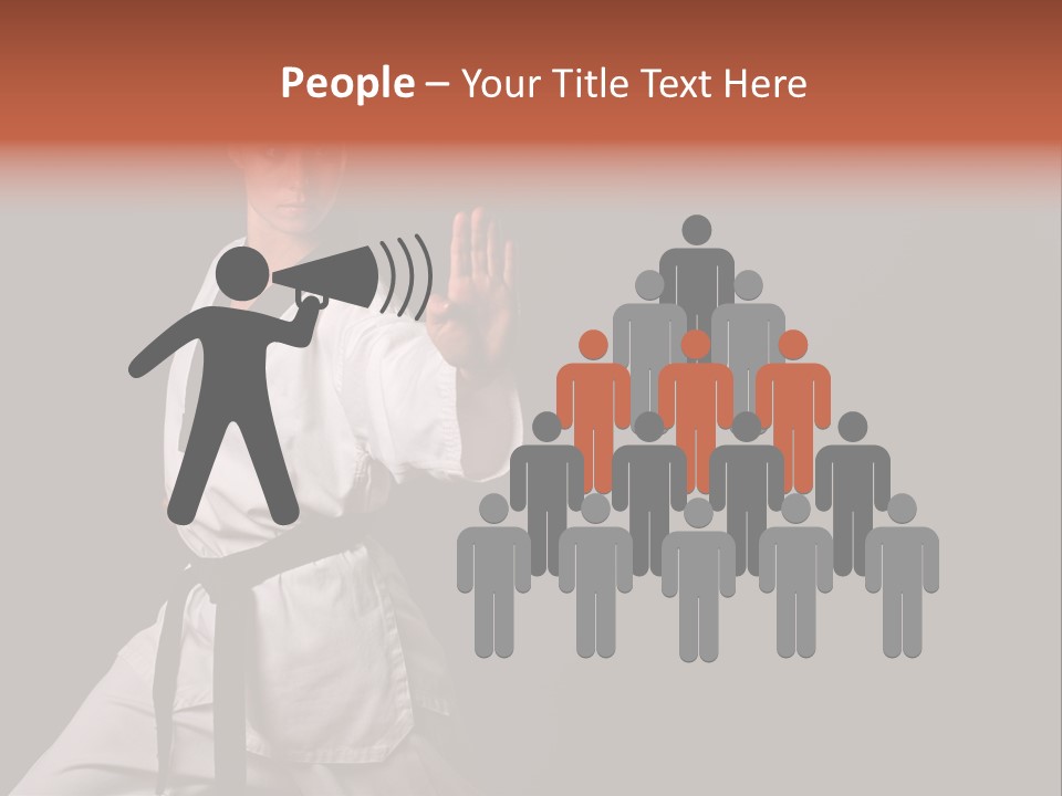 Taekwondo Master PowerPoint Template
