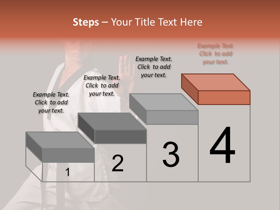 Taekwondo Master PowerPoint Template