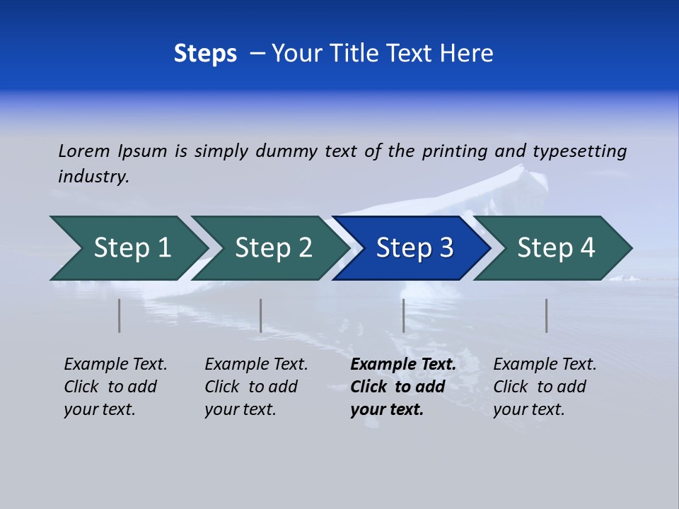 Iceberg PowerPoint Template