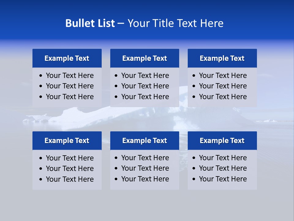 Iceberg PowerPoint Template