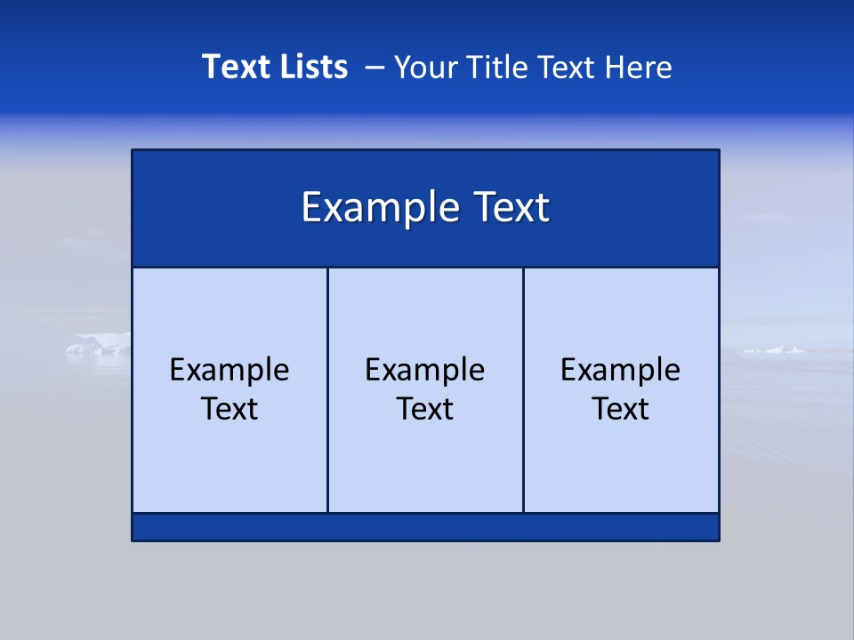 Iceberg PowerPoint Template