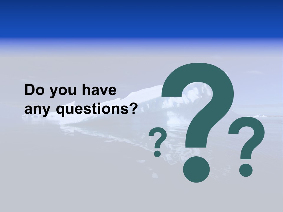 Iceberg PowerPoint Template