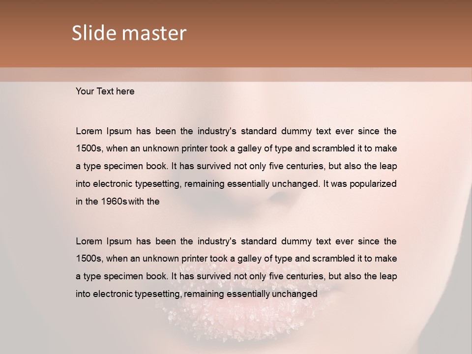 Beautiful Make Up PowerPoint Template