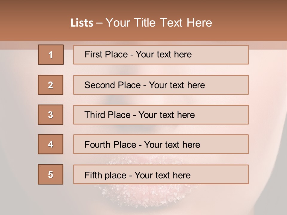 Beautiful Make Up PowerPoint Template