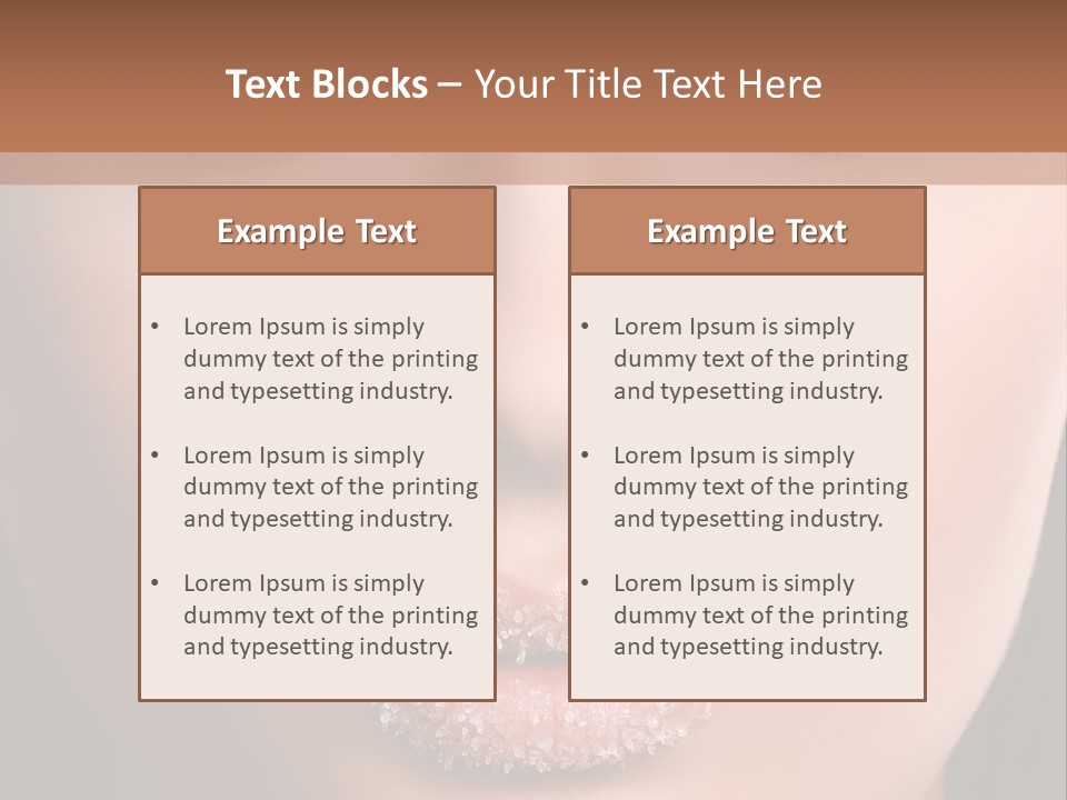 Beautiful Make Up PowerPoint Template