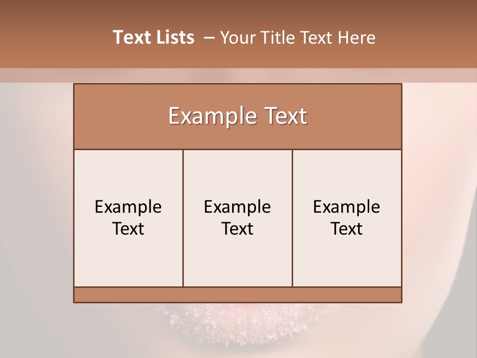 Beautiful Make Up PowerPoint Template