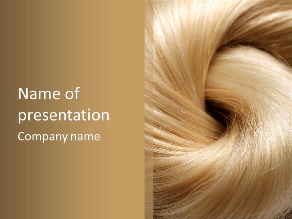 Background Hair PowerPoint Template
