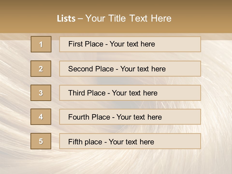 Background Hair PowerPoint Template
