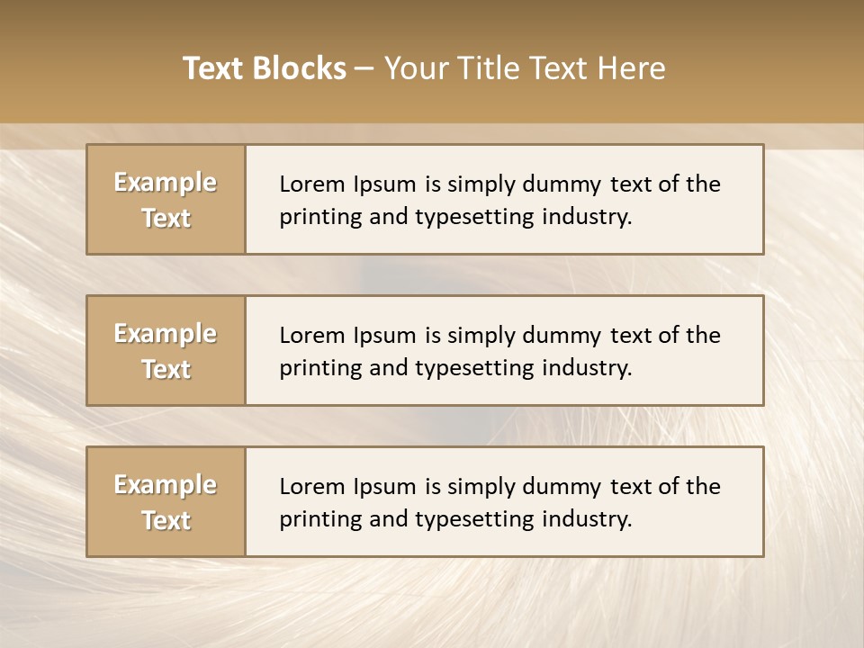 Background Hair PowerPoint Template