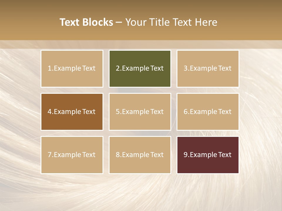 Background Hair PowerPoint Template