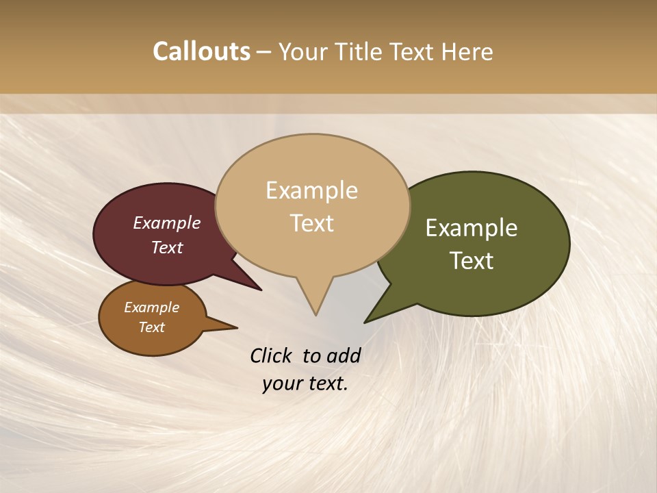 Background Hair PowerPoint Template