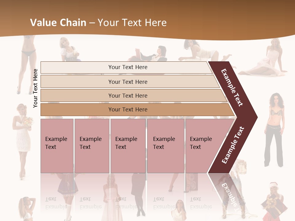 Photography Poses For Women PowerPoint Template