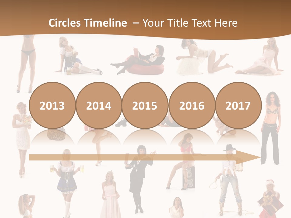 Photography Poses For Women PowerPoint Template