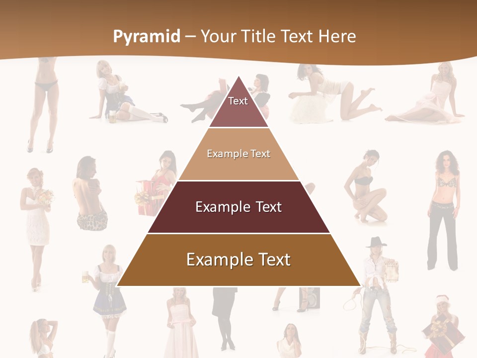 Photography Poses For Women PowerPoint Template