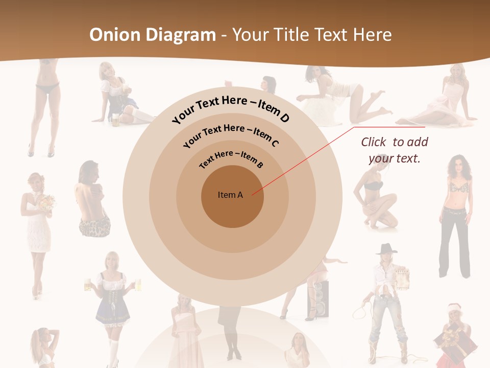 Photography Poses For Women PowerPoint Template