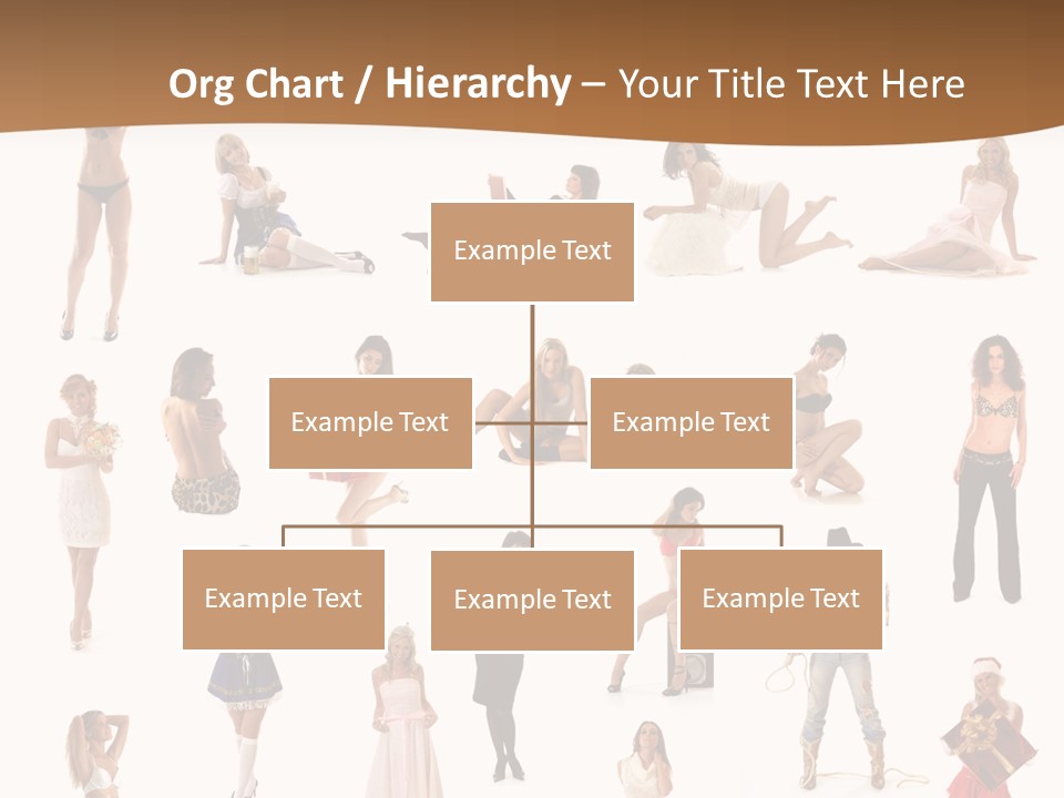 Photography Poses For Women PowerPoint Template