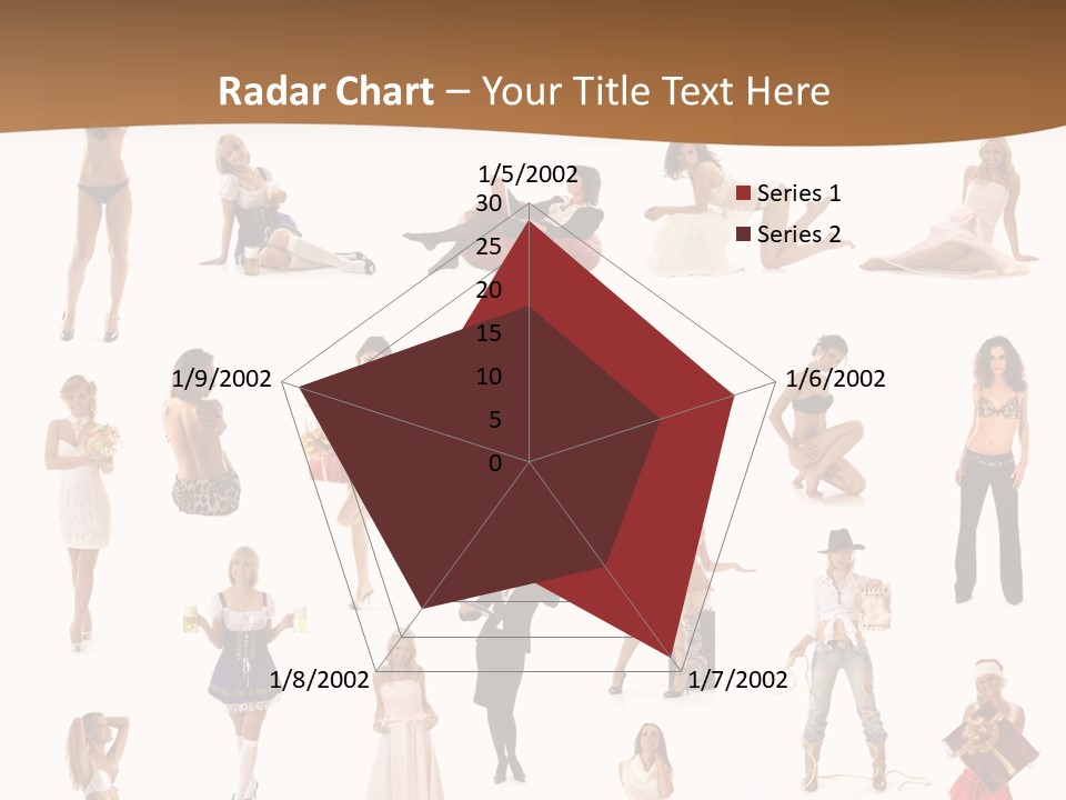 Photography Poses For Women PowerPoint Template