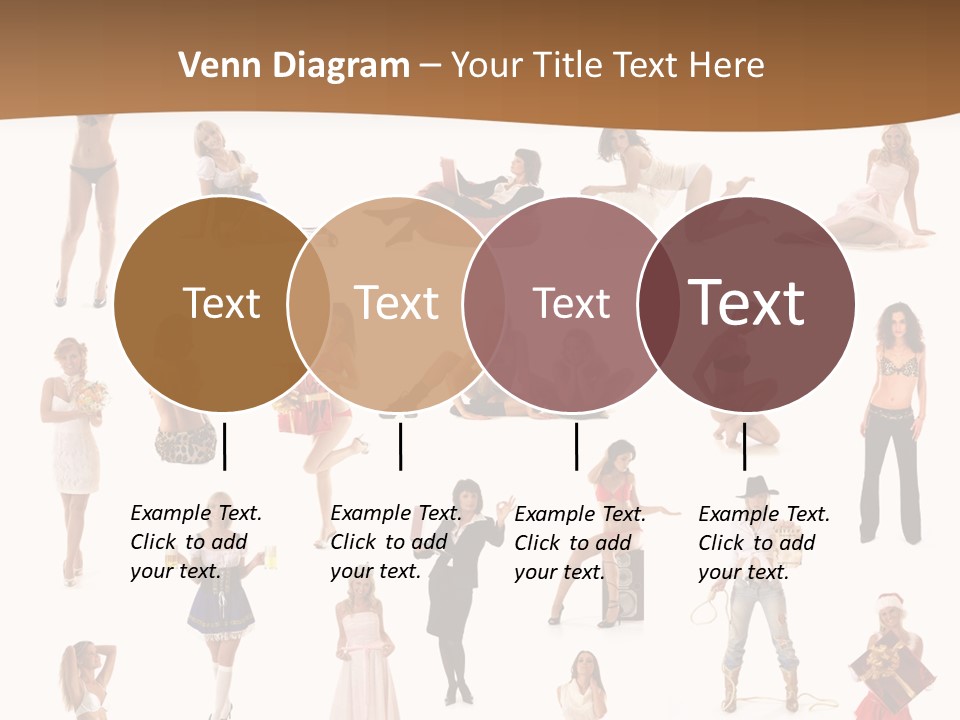 Photography Poses For Women PowerPoint Template