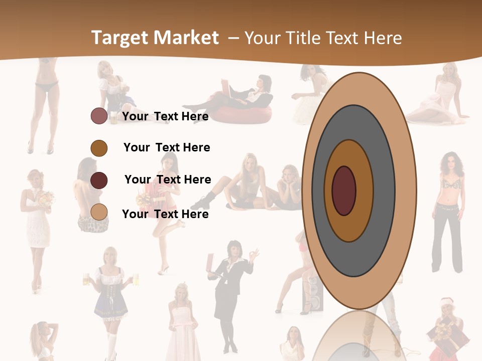 Photography Poses For Women PowerPoint Template