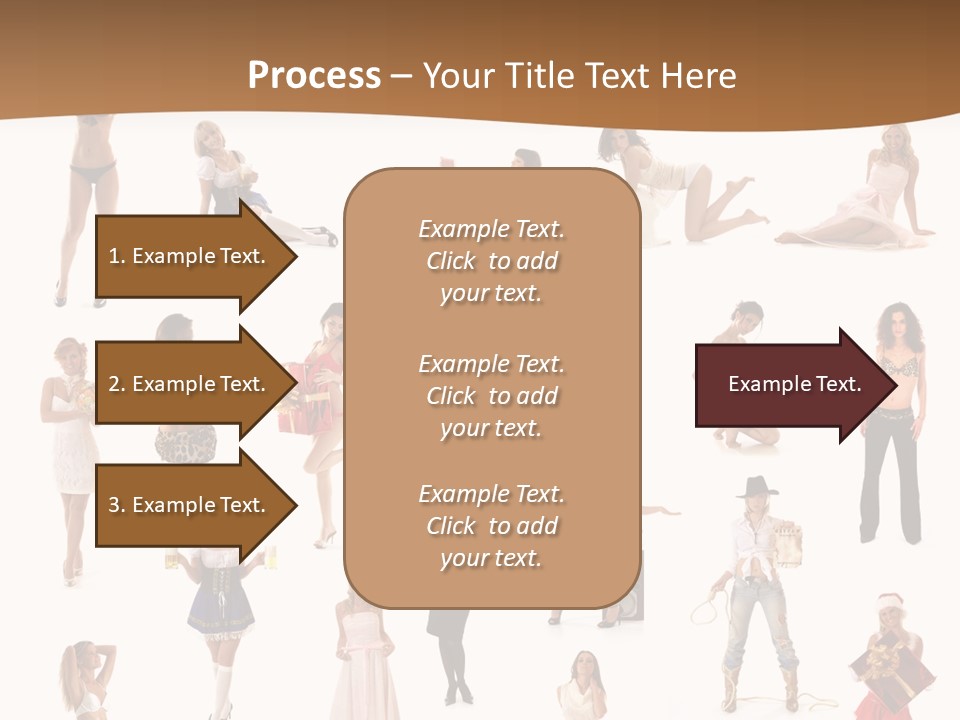 Photography Poses For Women PowerPoint Template