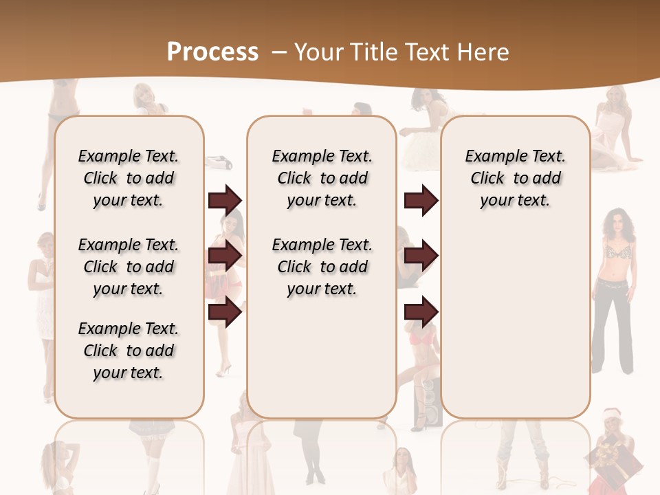 Photography Poses For Women PowerPoint Template