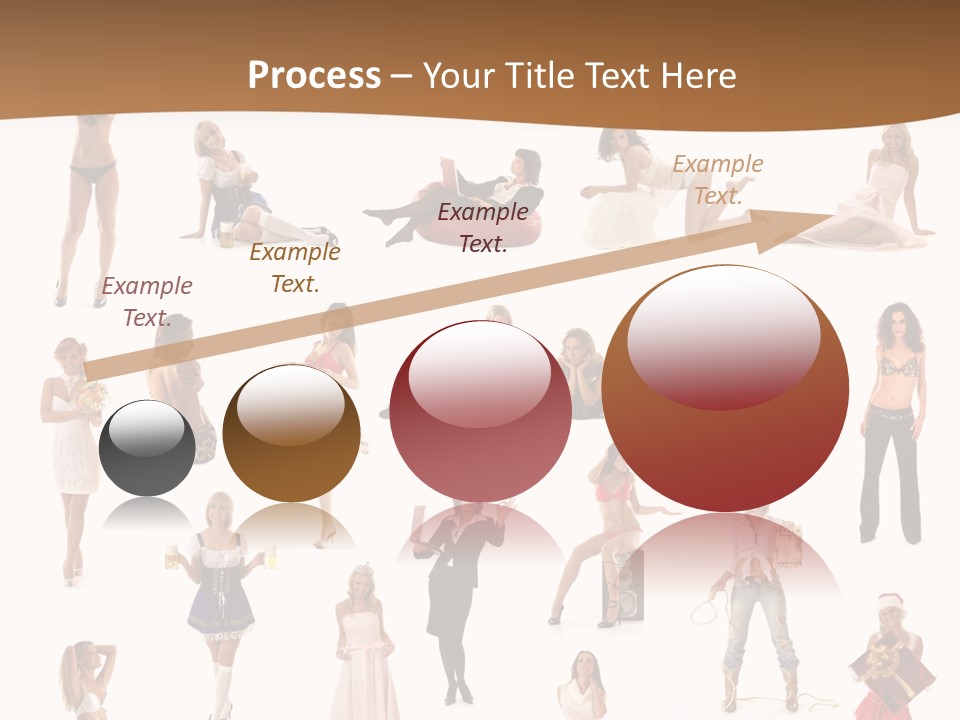 Photography Poses For Women PowerPoint Template