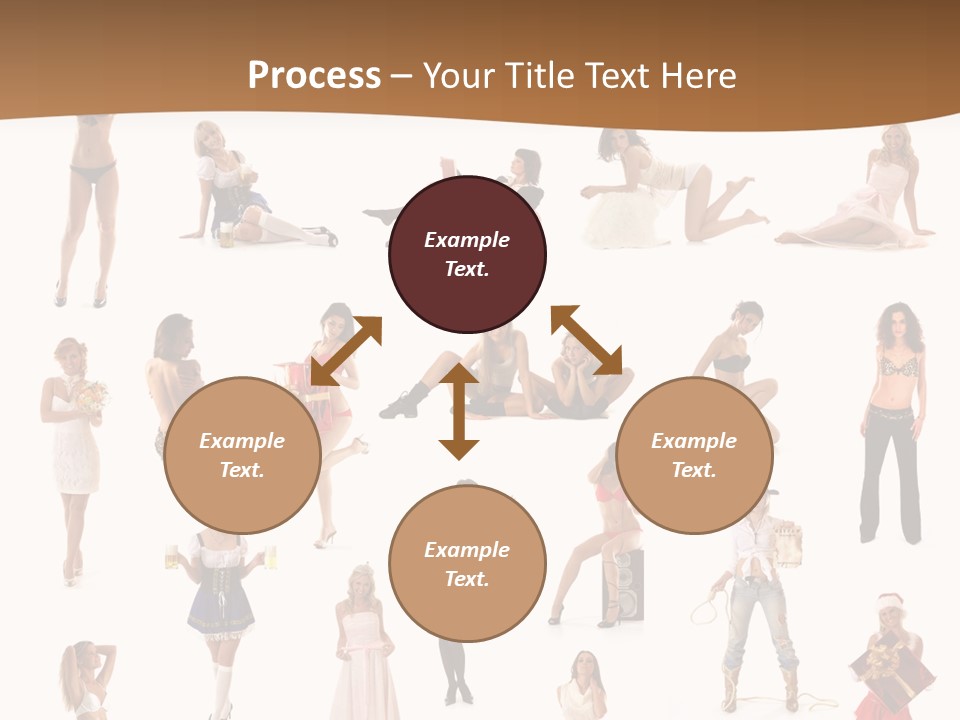 Photography Poses For Women PowerPoint Template