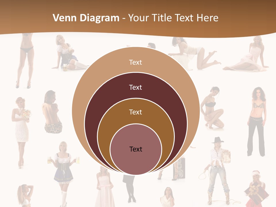 Photography Poses For Women PowerPoint Template