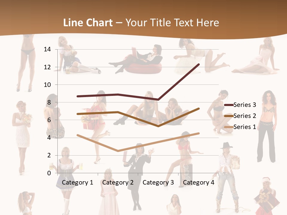 Photography Poses For Women PowerPoint Template