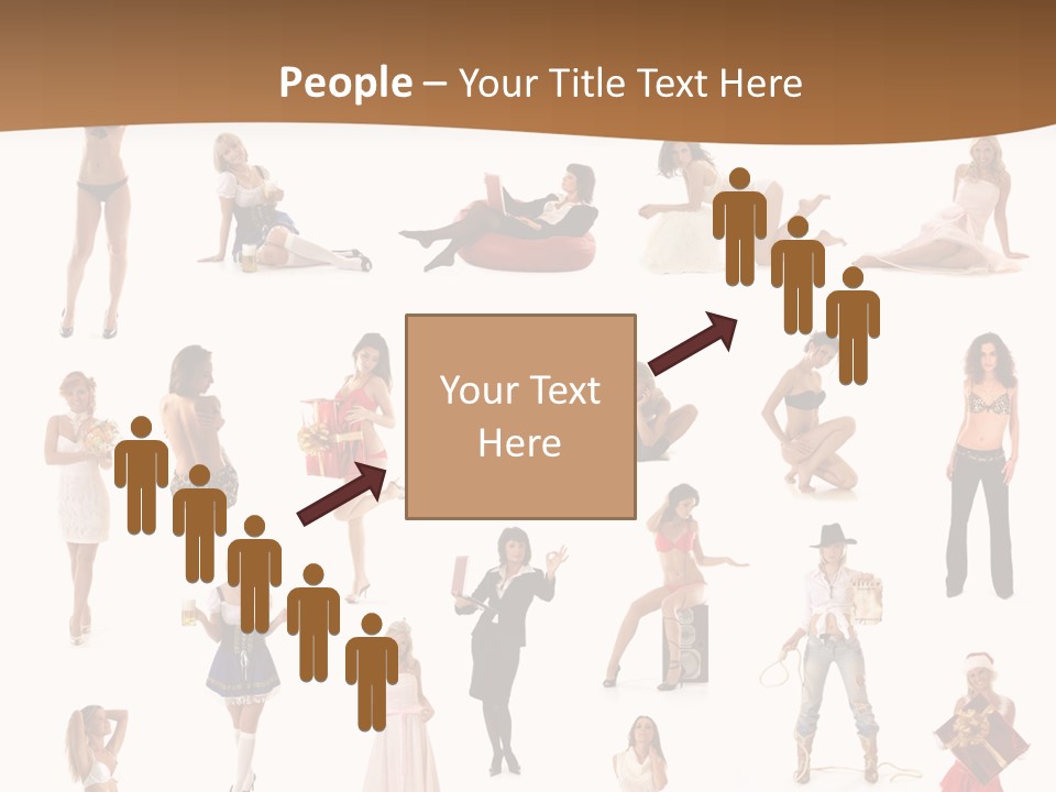 Photography Poses For Women PowerPoint Template