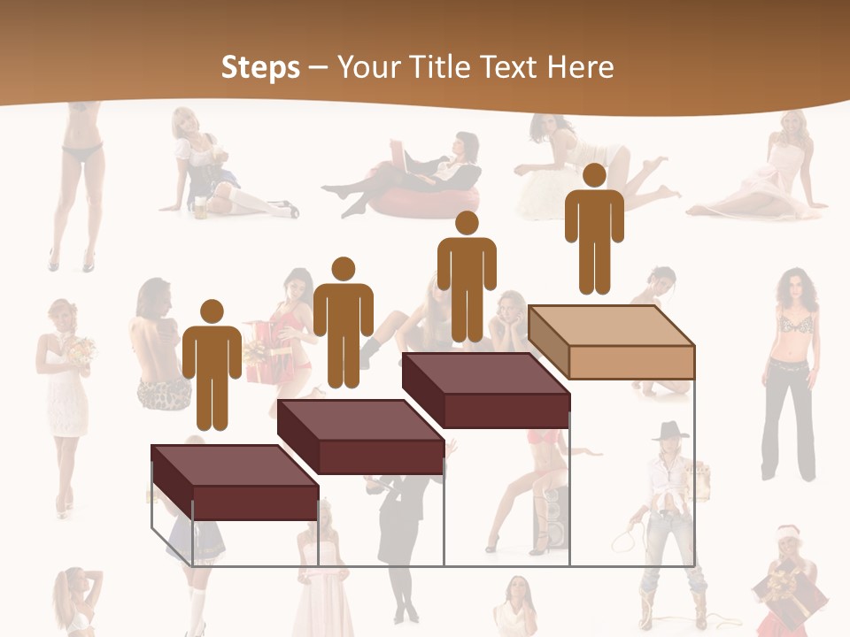 Photography Poses For Women PowerPoint Template