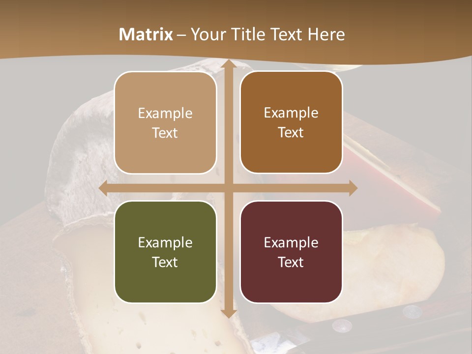 French Wine And Cheese PowerPoint Template