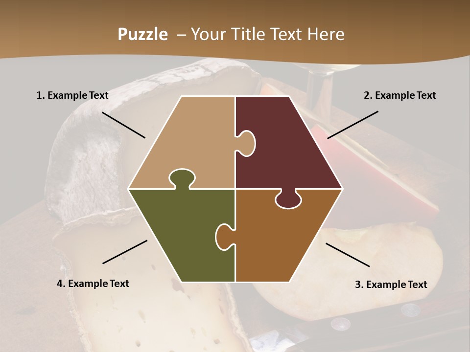 French Wine And Cheese PowerPoint Template