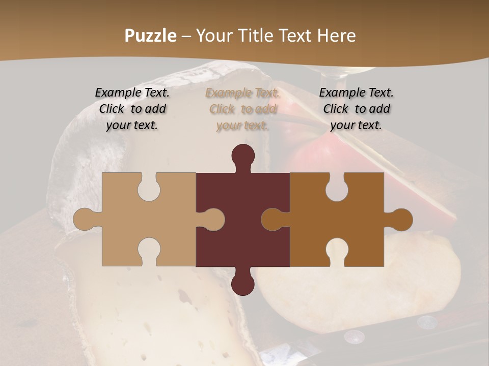 French Wine And Cheese PowerPoint Template