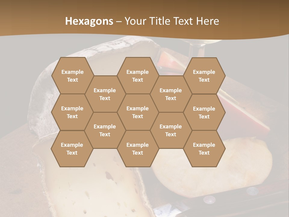 French Wine And Cheese PowerPoint Template