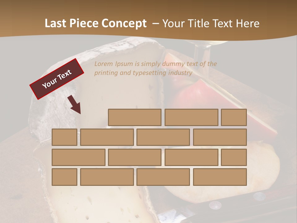 French Wine And Cheese PowerPoint Template